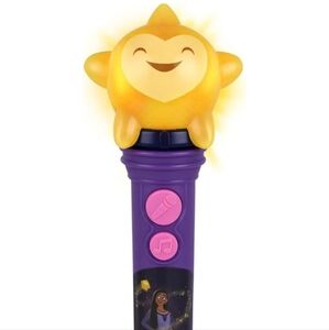 Purple and Pink Learning Toy Microphone